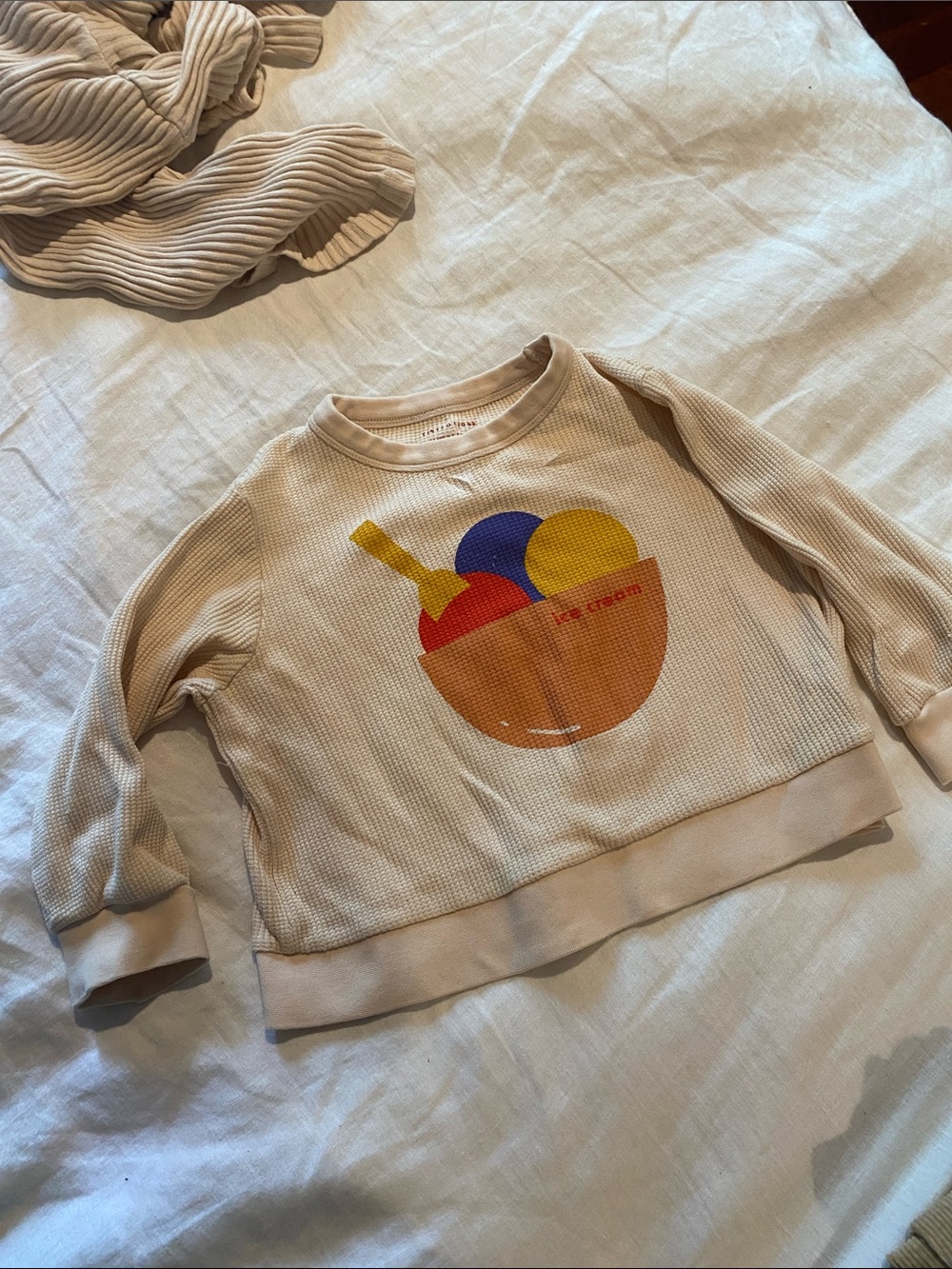 Tiny cottons thermal ice cream top